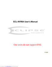 Eclipse Security ECL-NVR64 User Manual