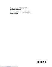 Totoku LV52P1 User Manual