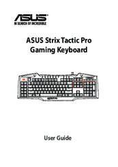 Asus Strix Tactic Pro User Manual