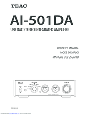 Teac AI-501DA Owner's Manual