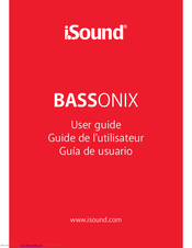 I.SOUND BASSONIX User Manual