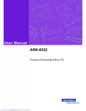 Advantage ARK-6322 User Manual