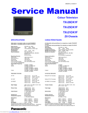 Panasonic TX-28CK1F Service Manual
