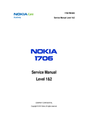 Nokia 1706 Service Manual