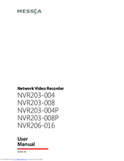 Messoa NVR203-008P User Manual