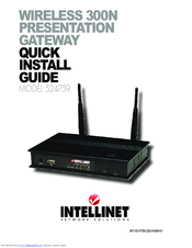 Intellinet 524759 Quick Install Manual