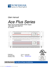 Powervar Ace Plus Series User Manual