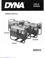 Dyna PRO-X series Owner's Manual