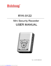 Meicheng RYK-9122 User Manual