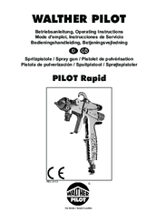 Walther Pilot Rapid-MP Operating Instructions Manual