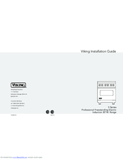 Viking Range 5 Series Installation Manual