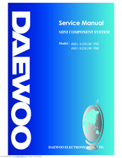Daewoo AMI-829LW/RW Service Manual