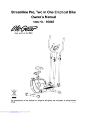 LifeGear 93660 Owner's Manual