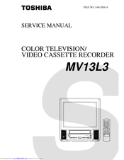 Toshiba MV13L3 Service Manual