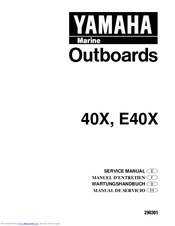 Yamaha E40X Service Manual
