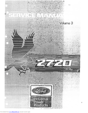 Ford 2725 Service Manual