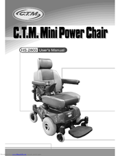 C.T.M. HS-2800 User Manual