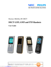 NEC DECT GI755 User Manual
