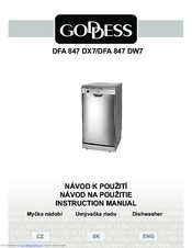 Godess DFA 847 DX7 Instruction Manual
