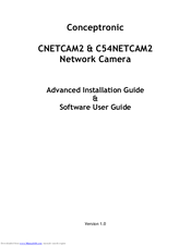 Conceptronic C54NETCAM2 Installation Manual