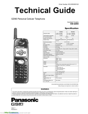 Panasonic EB-GD90 Technical Manual