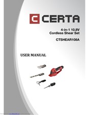 Certa CTSHEAR108A User Manual