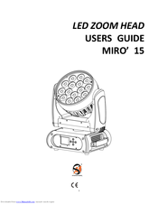 SM International MIRO' 15 User Manual
