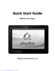 Abydos Innovations P804 Quick Start Manual