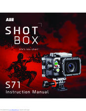 AEE Shot Box S71 Instruction Manual