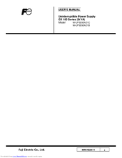 FE M-UPS050AD1C User Manual