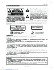 SONIQ PD70 User Manual