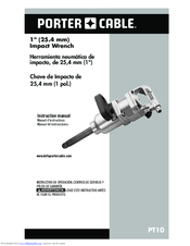 Porter-Cable PT10 Instruction Manual