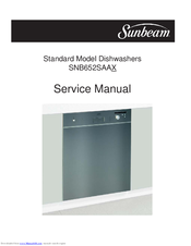 Sunbeam SNB652SAAX Service Manual