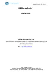 E-Lins H695 Series User Manual