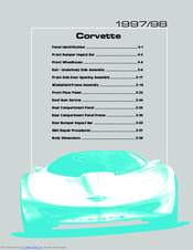 Chevrolet 1998 Corvette Complete Manual