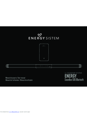 ENERGY SISTEM Soundbar SB5 Bluetooth User Manual