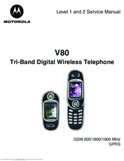 Motorola V80 Service Manual
