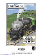 Rail King John Deere Operation Manual