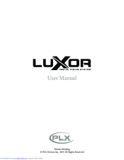 PLX Luxor User Manual