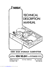 Iomega ALPHA 10H Technical Description Manual