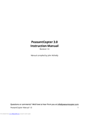 PeasantCopter 3.0 Instruction Manual