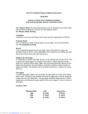 Real Fires 800 Installation Instructions Manual