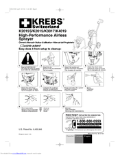 KREBS K4019 Owner's Manual