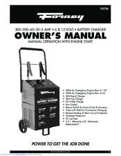 Forney 52725 Owner's Manual