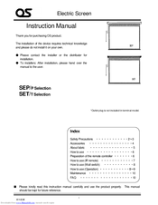 OS SET Series Instruction Manual