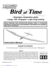 Dynaflite Bird of Time Instruction Manual