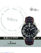 Sinn EZM 9 TESTAF User Manual