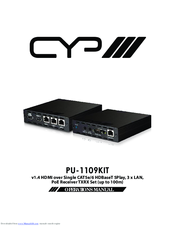CYP PU-1109KIT Operation Manual