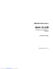 QUANTA STRATOS S200 Series S200-X12TS Technical Manual