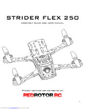 RedRobotRC Strider flex 250 Assembly Manual And User Manual